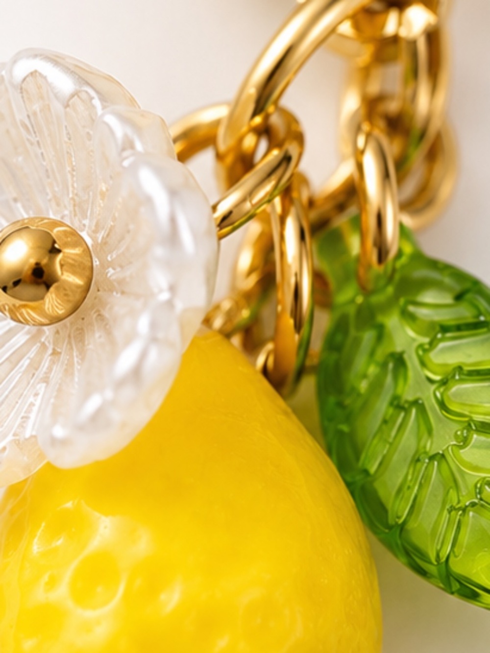 Lemon Drop Earrings - Picture 2 of 5